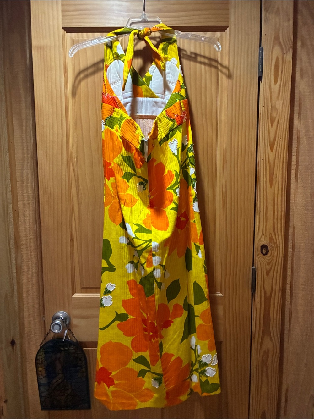 Vintage Malia Honolulu Tiki Retro Pinup Dress - Picture 2 of 7